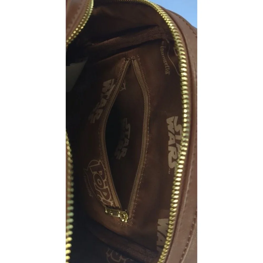 Loungefly Funko Pop Star Wars Tatooine Chewie Hans Solo Mini Backpack
